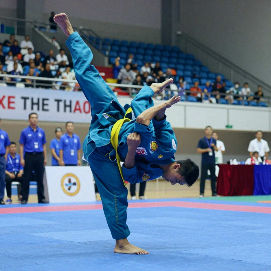 Chuncheon 2026: Việt Nam giữ HCV poomsae đôi hỗn hợp U50 trong một nhánh đấu vắng Hàn Quốc